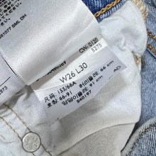 Load image into Gallery viewer, LEVI'S 501 S Classic Blue Denim Button Fly Skinny Jeans