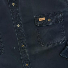 Load image into Gallery viewer, Vintage Carhartt "Original Fit" Navy Blue Long Sleeve Heavy Cotton Distressed Shirt