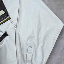 Load image into Gallery viewer, Vintage DeSigner's Club Cowboy Western Embroidered White Grey Long Sleeve Shirt