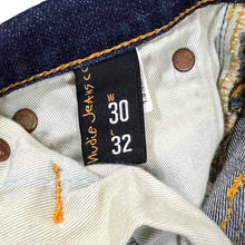 Load image into Gallery viewer, NUDIE JEANS CO. Organic Denim Slim Skinny Fit Blue Denim Jeans