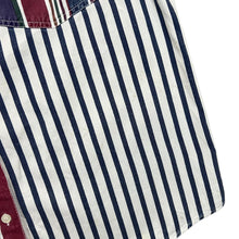 Load image into Gallery viewer, Vintage 90's Bill Blass Multi Colour Striped Long Sleeve Cotton Shirt