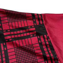 Load image into Gallery viewer, Vintage ERIMA Embroidered Mini Logo Check Patterned Polyester Sports Collared Jersey Top