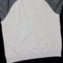 Load image into Gallery viewer, Early 00's NIKE Embroidered Big Logo Spellout Colour Block Distressed Beater Pullover Hoodie