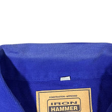 Load image into Gallery viewer, Vintage Iron Hammer Blue Worker Chore Cotton Button Trucker Jacket