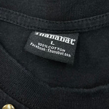 Load image into Gallery viewer, Early 00's THANABAT Gothic Horror Fantasy Angel Of Death Skull Metal Stud Graphic T-Shirt