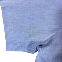 Load image into Gallery viewer, Vintage LACOSTE Classic Blue Mini Pocket Logo Short Sleeve Button-Up Shirt