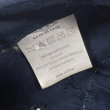 Load image into Gallery viewer, Early 00's UMBRO Embroidered Logo Spellout Colour Block Baseball Cap