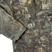 Load image into Gallery viewer, Vintage LIBERTY Rugged Outdoor Gear Camo Camouflage Print Hunting Fishing Boiler Suit Jumpsuit Overalls
