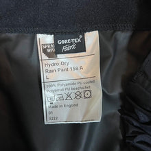 Load image into Gallery viewer, SPRAYWAY Hydro-Dry Gore-Tex Classic Black Rain Pant Trousers