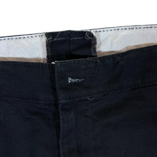 Load image into Gallery viewer, RED KAP Classic Straight Leg Black Workwear Cargo Pants Trousers