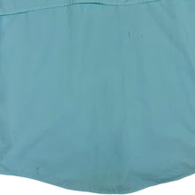 Load image into Gallery viewer, COLUMBIA PFG Fishing Turquoise Tactel Nylon Utility Short Sleeve Shirt