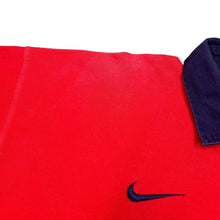 Load image into Gallery viewer, Vintage 90's NIKE RFU England Rugby Union Embroidered Logo Long Sleeve Rugby Polo Shirt