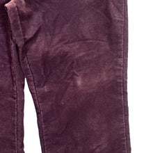 Load image into Gallery viewer, Early 00's LAURA ASHLEY Floral Pocket Purple Corduroy Cord Trousers