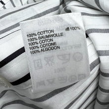 Load image into Gallery viewer, AQUASCUTUM Classic Striped Long Sleeve Formal Dress Cotton Shirt