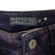 Load image into Gallery viewer, Early 00's MAMBO Y2K Surfer Skater Black Corduroy Cord Mini Skirt