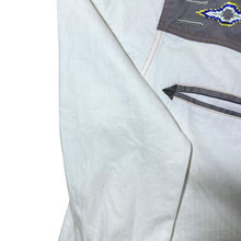 Load image into Gallery viewer, Early 00's Atlas For Men Cowboy Western White Grey Long Sleeve Cotton Shirt