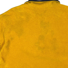 Load image into Gallery viewer, Vintage 90's TOMMY US Embroidered Spellout Yellow 1/4 Zip Pullover Fleece Sweatshirt
