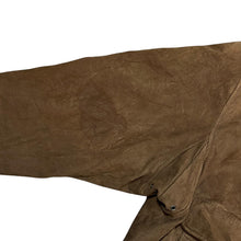 Load image into Gallery viewer, Vintage 90's U2 WEAR ME OUT Distressed Soft Brown Real Leather Bomber Jacket