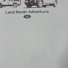 Load image into Gallery viewer, Vintage LAND ROVER (2000) "Land Rover Adventure" Graphic Cream T-Shirt