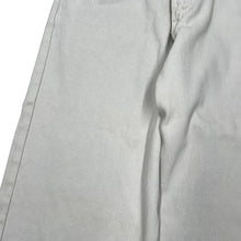 Load image into Gallery viewer, Vintage 90's WESTERN EVACUEE "Shoshone Trading" Classic Regular Fit Straight Leg Cream Denim Jeans