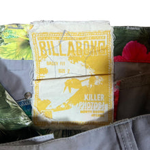 Load image into Gallery viewer, Early 00's BILLABONG "Baggy Fit" Surfer Skater Striped Tape Trim Loose Fit Trousers