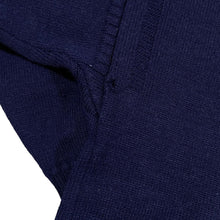 Load image into Gallery viewer, Vintage 90's GUERNSEY WOOLENS Classic Navy Blue Heavyweight Pure New Wool Knit Sweater Jumper
