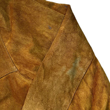 Load image into Gallery viewer, Vintage 90's AKASO REAL LEATHER Genuine Heavyweight Tan Suede Leather Jacket