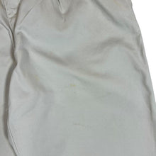 Load image into Gallery viewer, Vintage POLO JEANSO CO Ralph Lauren "Utility Pleat" Classic Cream Cotton Straight Leg Chino Trousers
