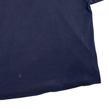 Load image into Gallery viewer, NFL Seattle Seahawks Football Logo Spellout Graphic Navy Blue T-Shirt