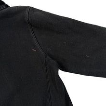 Load image into Gallery viewer, CHAMPION Reverse Weave Embroidered Big Logo Spellout Black Pullover Hoodie