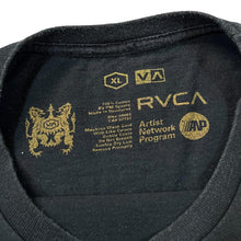 Load image into Gallery viewer, RVCA "Christian Fletcher" Surfer Skater Logo Spellout Graphic T-Shirt