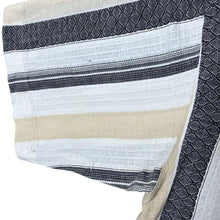 Load image into Gallery viewer, Vintage K'era Activewear Multi Striped Patterned Short Sleeve Cotton Flannel Shirt