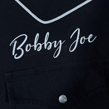 Load image into Gallery viewer, Vintage Ely Cattleman "Winchester 73" Cowboy Western Black Long Sleeve Shirt