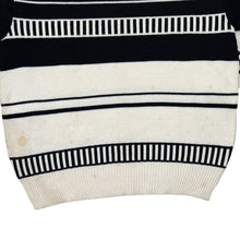 Load image into Gallery viewer, Vintage BHS Colour Block Patterned Acrylic Cotton Crewneck Knit Sweater Jumper