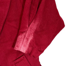 Load image into Gallery viewer, Vintage 90's FEMINELLA Made In England Heavy Wool Red Over Coat