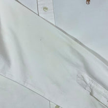 Load image into Gallery viewer, Early 00's POLO RALPH LAUREN "Custom Fit" White Long Sleeve Cotton Button-Up Shirt