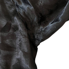 Load image into Gallery viewer, Vintage Caravan Made In Canada Black Pink Cowboy Western Tasselled Long Sleeve Shirt