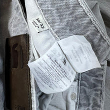 Load image into Gallery viewer, G-STAR RAW "3301 Tapered" Slim Fit Distressed Style Grey Denim Jeans