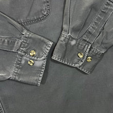Load image into Gallery viewer, Vintage 90's Canyon Guide Classic Dark Grey Cotton Long Sleeve Button-Up Shirt