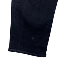 Load image into Gallery viewer, TOMMY HILFIGER "Denton Stretch Straight Fit" Black Selvedge Denim Jeans