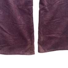 Load image into Gallery viewer, Early 00's LAURA ASHLEY Floral Pocket Purple Corduroy Cord Trousers