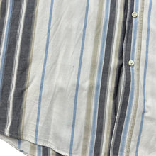 Load image into Gallery viewer, Vintage LACOSTE Embroidered Mini Logo Multi Striped Short Sleeve Button-Up Shirt