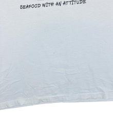 Load image into Gallery viewer, Vintage JOE'S CRAB SHACK "Peace Love & Crabs" Souvenir Graphic White T-Shirt
