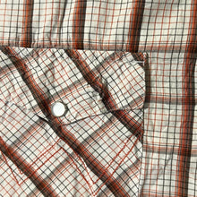 Load image into Gallery viewer, Vintage Wrangler Cowboy Western Red White Check Popper Short Sleeve Shirt