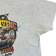 Load image into Gallery viewer, OCTILLO WELLS "I Survived Thanksgiving" Motorsports Racing Graphic Distressed T-Shirt