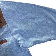 Load image into Gallery viewer, Vintage STARS & STRIPES Cowboy Western Style Long Sleeve Blue Denim Shirt