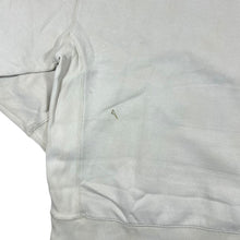 Load image into Gallery viewer, TIMBERLAND Distressed Logo Spellout Graphic Cream Crewneck Sweatshirt