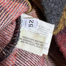Load image into Gallery viewer, Vintage 90's CARLO COLUCCI Abstract Cosby Patterned Knit Collared Jumper Zip Cardigan Set