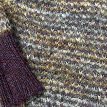 Load image into Gallery viewer, Vintage 90's TREE KNITWEAR Hebrides Scotland Mohair Shetland Wool Patterned Knit Sweater Jumper