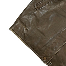 Load image into Gallery viewer, Vintage 90's ABLC Genuine Real Brown Leather Distressed Leather Jacket